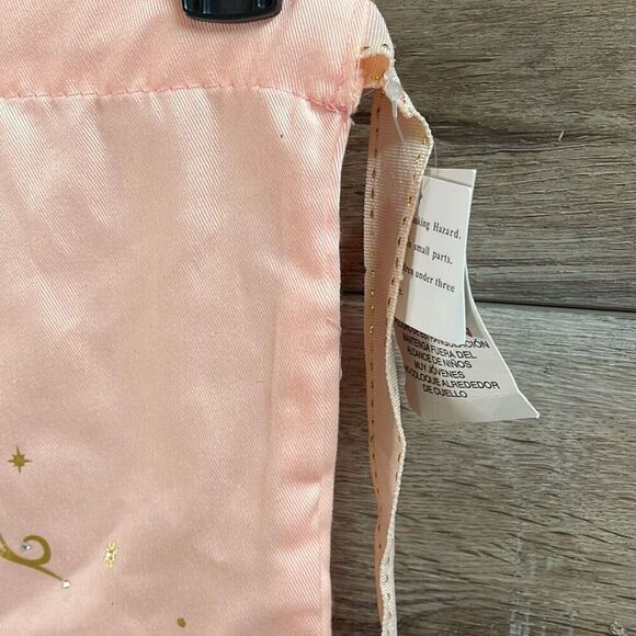 Disney Bibbidi Bobbidi Boutique Drawstring Backpack Adjustable Bag 12 x 16 Pink - Picture 5 of 8